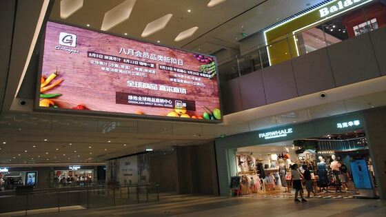 Kabinet LED tipis ultra-tipis setebal 22.5mm Ringan Resolusi Tinggi Untuk Ruang Rapat